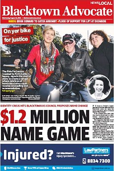 Blacktown Advocate - August 12th 2015