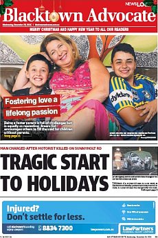 Blacktown Advocate - December 23rd 2015