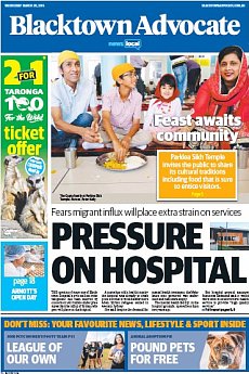 Blacktown Advocate - March 30th 2016