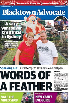 Blacktown Advocate - December 21st 2016
