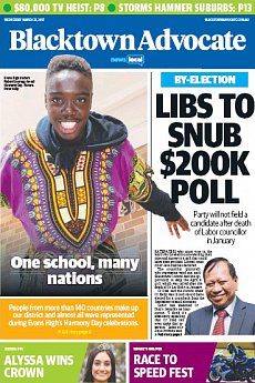 Blacktown Advocate - March 22nd 2017