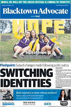 Blacktown Advocate - November 1st 2017