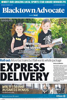 Blacktown Advocate - November 8th 2017