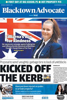 Blacktown Advocate - February 7th 2018