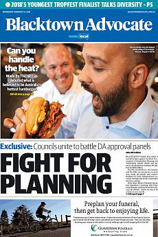 Blacktown Advocate - February 14th 2018