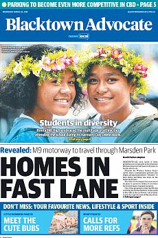 Blacktown Advocate - March 28th 2018