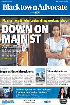 Blacktown Advocate - April 4th 2018
