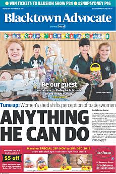 Blacktown Advocate - November 28th 2018