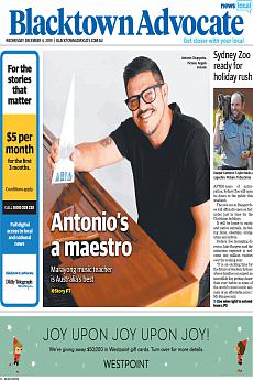 Blacktown Advocate - December 4th 2019
