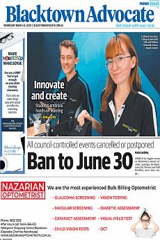 Blacktown Advocate - March 25th 2020