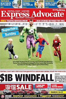 Express Advocate - Gosford - March 20th 2015