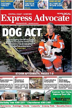 Express Advocate - Gosford - April 29th 2015