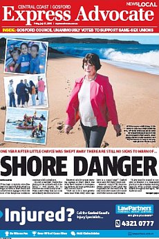 Express Advocate - Gosford - July 17th 2015