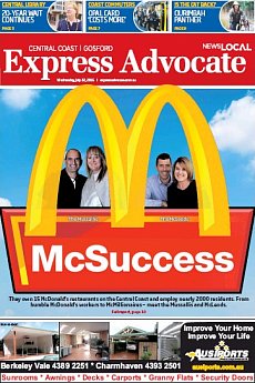 Express Advocate - Gosford - July 22nd 2015
