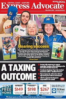 Express Advocate - Gosford - October 2nd 2015