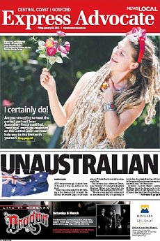 Express Advocate - Gosford - January 22nd 2016