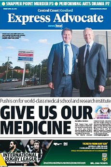 Express Advocate - Gosford - April 29th 2016