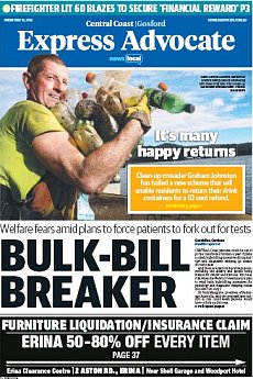 Express Advocate - Gosford - May 13th 2016