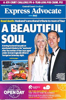 Express Advocate - Gosford - August 10th 2016