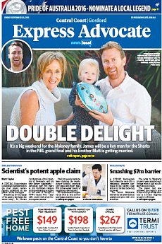 Express Advocate - Gosford - September 30th 2016