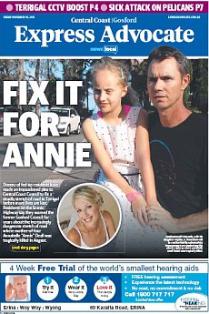 Express Advocate - Gosford - November 18th 2016
