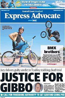 Express Advocate - Gosford - March 31st 2017