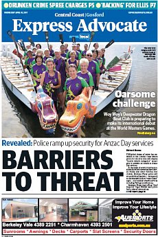 Express Advocate - Gosford - April 19th 2017