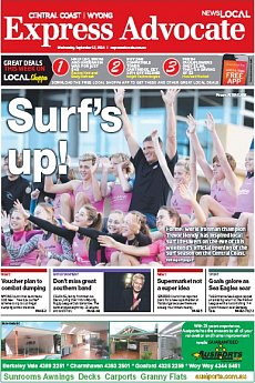 Express Advocate - Wyong - September 17th 2014