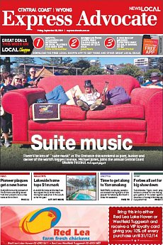 Express Advocate - Wyong - September 26th 2014