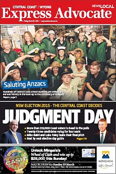 Express Advocate - Wyong - March 27th 2015