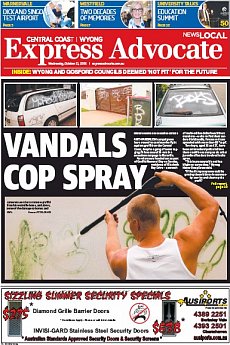 Express Advocate - Wyong - October 21st 2015
