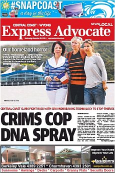 Express Advocate - Wyong - November 18th 2015