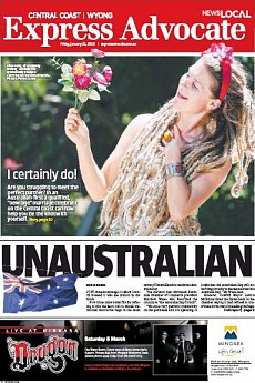 Express Advocate - Wyong - January 22nd 2016