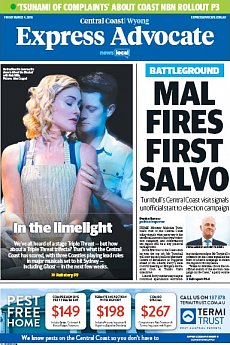 Express Advocate - Wyong - March 4th 2016