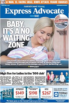 Express Advocate - Wyong - April 15th 2016
