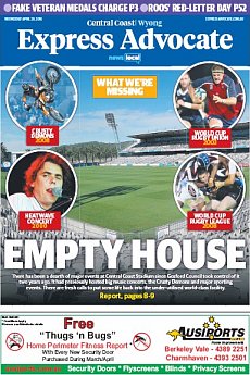 Express Advocate - Wyong - April 20th 2016