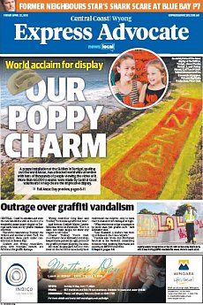 Express Advocate - Wyong - April 22nd 2016