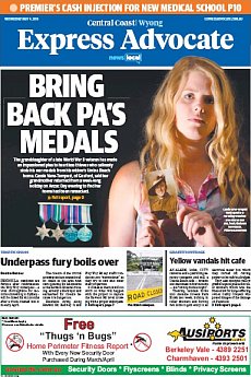 Express Advocate - Wyong - May 4th 2016