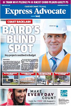 Express Advocate - Wyong - June 24th 2016