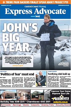 Express Advocate - Wyong - July 27th 2016
