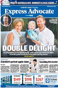 Express Advocate - Wyong - September 30th 2016