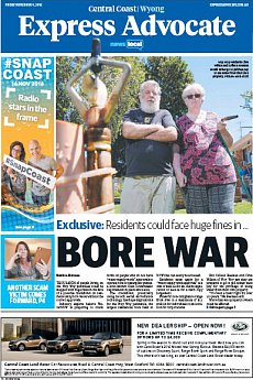 Express Advocate - Wyong - November 4th 2016