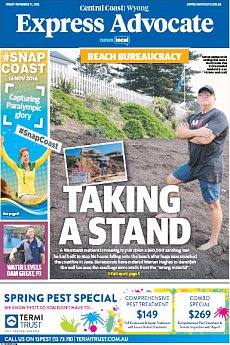 Express Advocate - Wyong - November 11th 2016