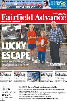 Fairfield Advance - July 29th 2015