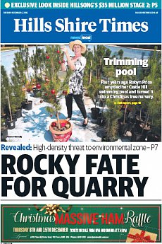Hills Shire Times - December 6th 2016