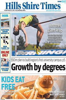 Hills Shire Times - August 20th 2019