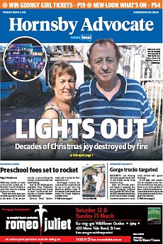 Hornsby Advocate - March 3rd 2016