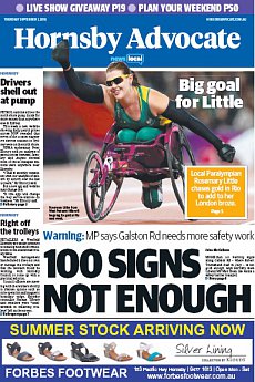 Hornsby Advocate - September 1st 2016