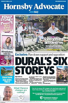 Hornsby Advocate - October 13th 2016
