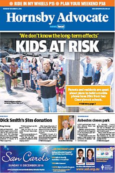 Hornsby Advocate - December 8th 2016